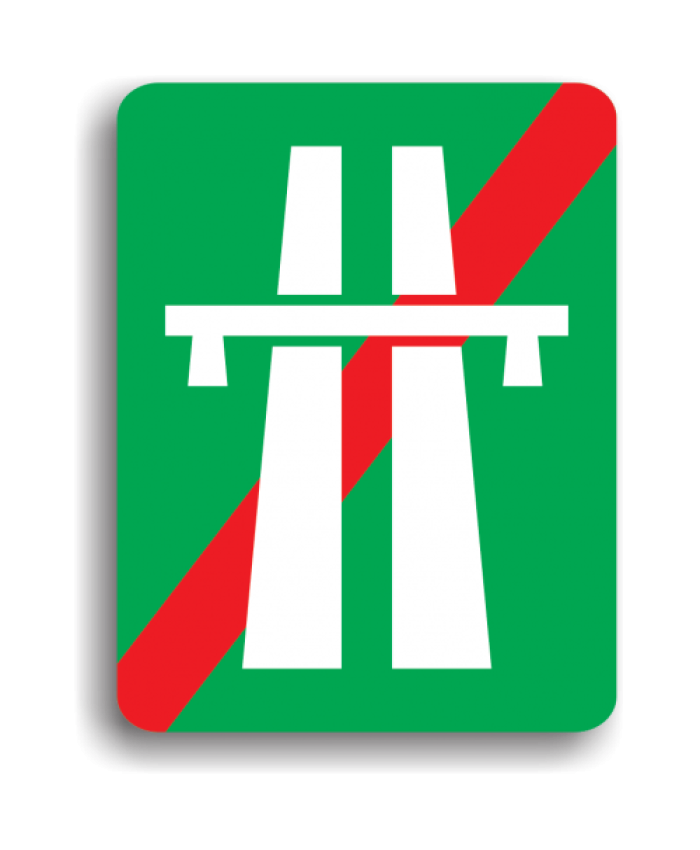 Indicatoare Rutiere Pentru Sfarsit De Autostrada